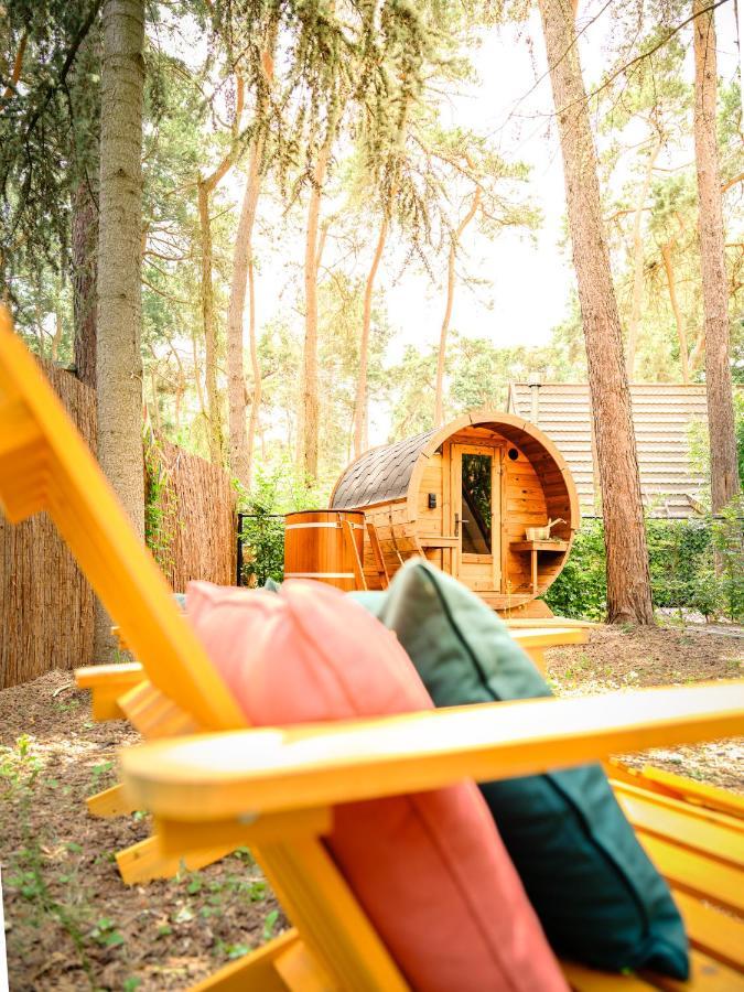 Boshuisje Pinus Sonnevijver Residences Lanaken Extérieur photo